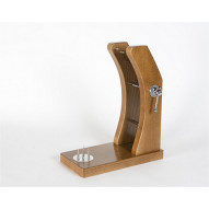 Jamonero Vert. 53x19 X31,5cm Mad Haya/roble Patanegra Buarfe