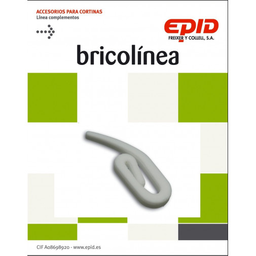 Garfio Cortina Simple Bl Epid 36 Pz