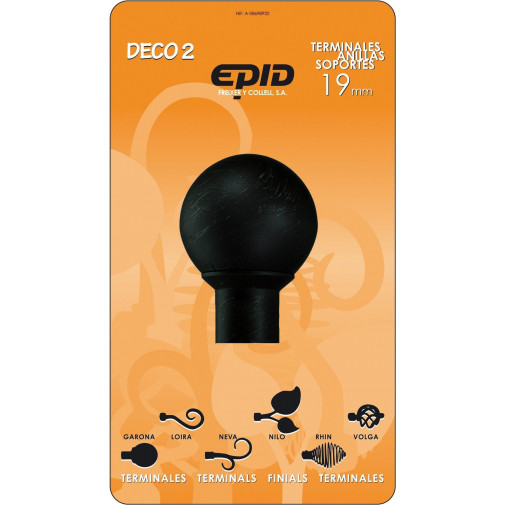 Terminal Barra Cort 19mm Met Ne Garona Epid