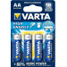 Pila Alcalina Lr06 Aa 1,5v Longlife Power Varta 4 Pz