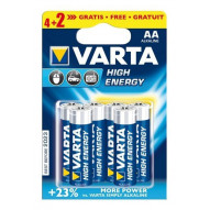 Pila Alcalina Lr06 Aa 1,5v Longlife Power Varta 6 Pz