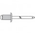 Remache Fij Estand. 3x8mm Alu Alum Gesipa 500 Pz