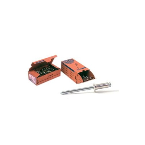 Remache Fij Flor 4x20mm Alu Alum Bralo 500 Pz