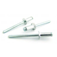 Remache Fij 4x10mm C/avell. Alu Alum Bralo 500 Pz