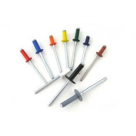 Remache Fij Estand. 4x14mm Alu Lac.bl Bralo 500 Pz