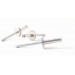 Bralo - Remache flor aluminio/acero ancha diámetro 4,8x24mm