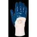 Juba - Guante nitrilo dorso fresco elastico/a talla l azul