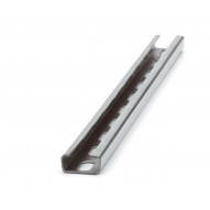 Guia Perfil Perforada 20x10x1cm Cinc 2 Mt Index