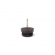 Deslizador Mueb Ø17mm Patin Clavo Pl/fielt Marr Inofix 8 Pz