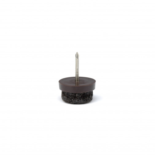 Deslizador Mueb Ø17mm Patin Clavo Pl/fielt Marr Inofix 8 Pz