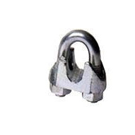 Sujetacable Suj 741 3/16"Ø4-5 Acero Galv Garra 50 Pz