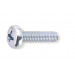 Gfd - Tornillo cruz 5x40mm din7985 metal zinc/ado blanco