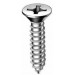 Index T8248019 - Tornillo rosca chapa DIN 7982 phillips zincado 4,8 x 19