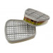3M™ 6075 A1 Filtro para vapores orgánicos y formaldehído 8 filtros/caja - Unid: 8