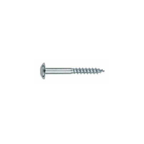 Tornillo Inviolable 07x060mm Cabeza Red. Cinc Index 100 Pz