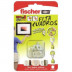 Colgador Cuadros Bl Fischer 8 Pz