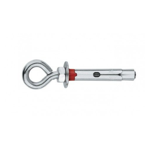 Anclaje Gancho Cerr. 12x080mm Ø 16mm Met. Cinc 25 Pz Index