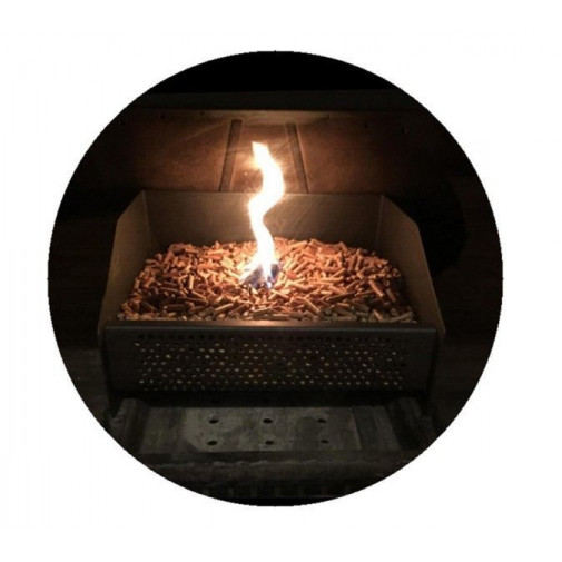 Cesta Cal. Quemador Pellets H. Ne 30x25x17cms El Zorro 2