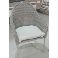 Sillon Jard 61,5x66,5x90cm Natuur Acero/ratan Gr/be Lyn Nt11