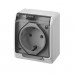 Base Enchufe Elec Estanco Tt S/lat 16a-250v Ip54 Abs Bl Pool