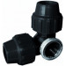 CODO RIEGO NATUUR 90 IGUAL ESQUINA FITTING HEMBRA POLIPROPILENO 32MM-1' NT115239