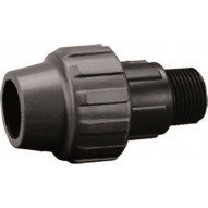 Enlace Riego Mang M Ø 40mm-1-1/4" Rosc Fit Pp Natuur