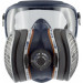 GVS SPR401 Semimáscara Elipse Integra con filtros A1P3 para gases orgánicos y partículas, M/L