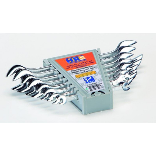 Llave Fija Plana 6-7-20-22mm C.v. Hr 8 Pz