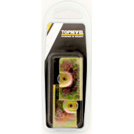 Rueda Mampara Rodamiento Metalico 40x25,5mm Nv107605 Inasa A