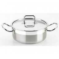 Cacerola 26cm C/tapa Ind Inox Prof. Bra