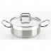 Cacerola 26cm C/tapa Ind Inox Prof. Bra