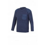 Jersey Trabajo Xxl Bolsillo Acril Cuello Red. Az/mar L4000 V