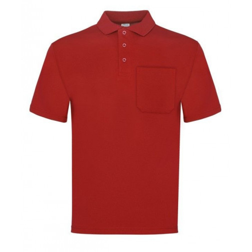 Polo Trabajo S Bolsillo Alg/poli/cool M/corta Ro 100 Vesin