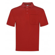 Polo Trabajo Xxl Bolsillo Alg/poli/cool M/corta Ro 100 Vesin