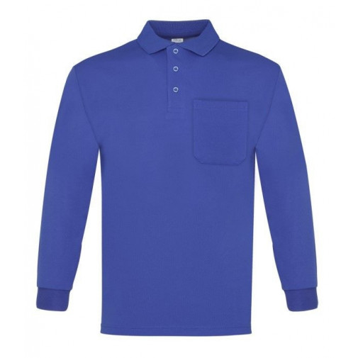 Polo Trabajo M Bolsillo Alg/poli/cool M/larga Az 101 Vesin