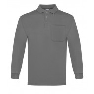 Polo Trabajo Xl Bolsillo Alg/poli/cool M/larga Gr 101 Vesin