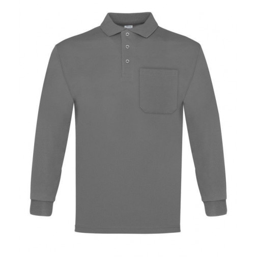 Polo Trabajo Xl Bolsillo Alg/poli/cool M/larga Gr 101 Vesin