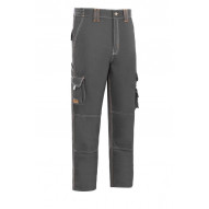 Pantalon Trabajo T38 Alg/elas Gr L9000 Mltibol Vesin
