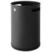 Papelera Residuos 32x21cm Cilindro Met Neg P-10 Negra