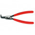 Alicate Arandela Ext 10-25 Mm Punta Curva M/plast Knipex
