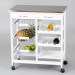 Kit Closet 7040028011 - Carro de cocina completo, inox/blanco, 76 x 37 x 67
