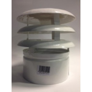 Sombrerete Extraccion Aire Tuberia 100mmØ Alu Bl Alustar Vac