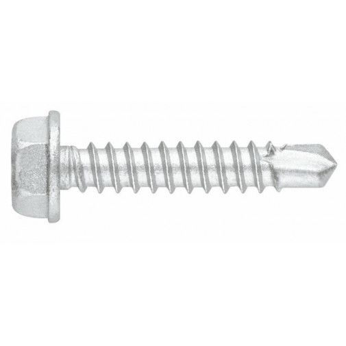 Tornillo Autotaladrante 7504k 6,3x080mm Cinc Index 250 Pz