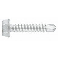 Tornillo Autotaladrante 7504k 6,3x130mm Cinc Index 100 Pz