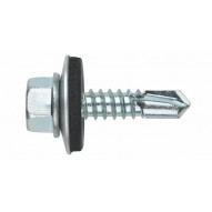 Tornillo Autotaladrante 6,3x090mm P16 Cinc Index 100 Pz