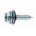 Index AUE186325 - Tornillo autorroscante cabeza hexagonal zincado con arandela P-18 6,3 x 25
