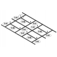 Base Caseta 340x319cm Natuur Met. Galv Nt119913 2