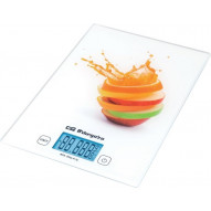 Balanza Coc Electr. 20kg/29x5x21cm Lcd Crist Pc 2025 Orbegoz