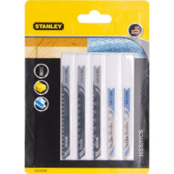 Hoja Sierra Calar Mad/met Vast."u" Stanley 5 Pz