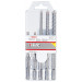 Bosch Home and Garden - BOSCH 2608833910 - Broca SDS-PLUS-5X: set 5 uds: 5, 6, 6, 8, 10